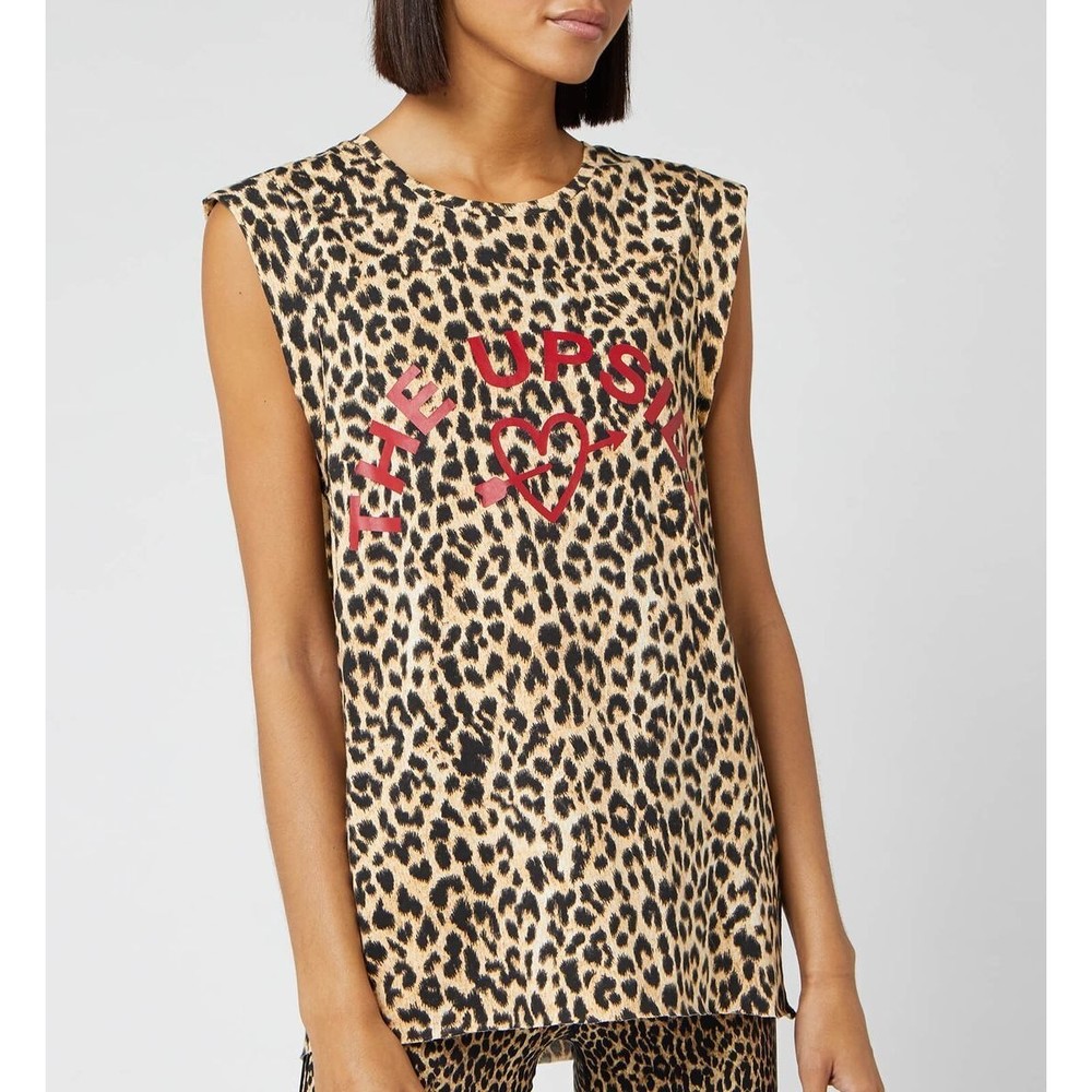 The Upside Leopard Print Short Sleeve Tee